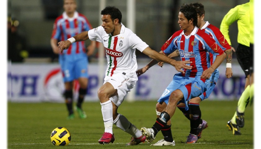 Quagliarella's Juventus Match Shorts, 2010/11
