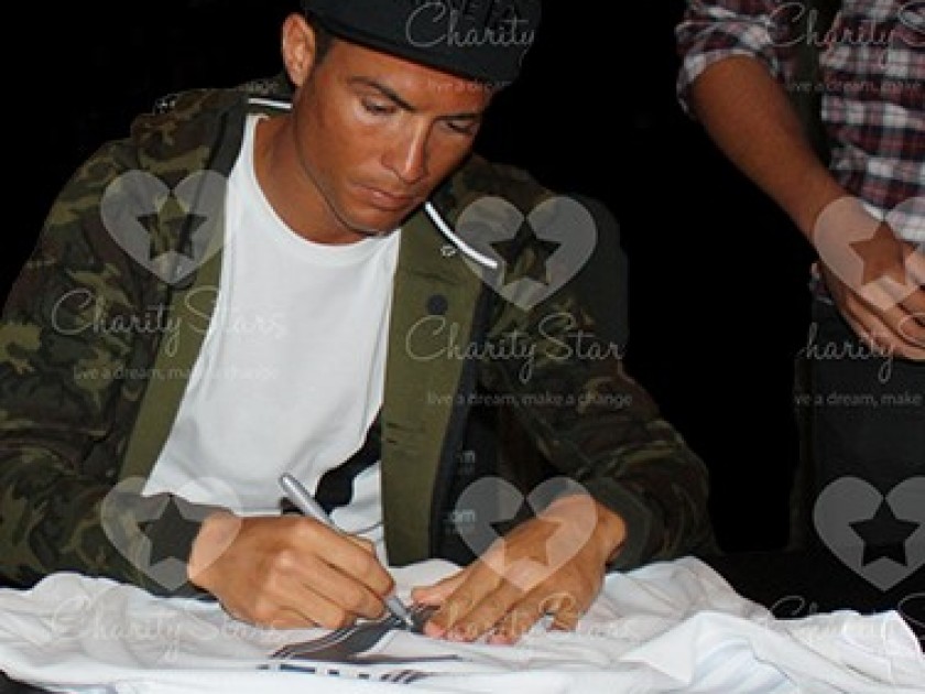 Signed Cristiano Ronaldo Shirt - CharityStars