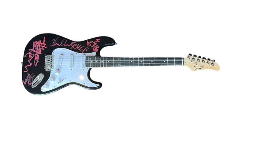 Red Hot Chili Peppers Signed Electric Guitar