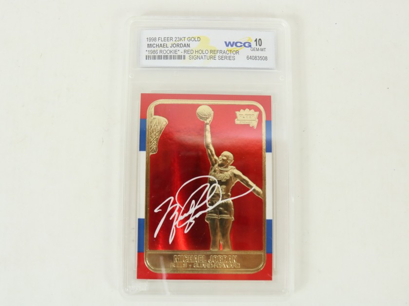 Michael Jordan Limited Edition Gold Card 