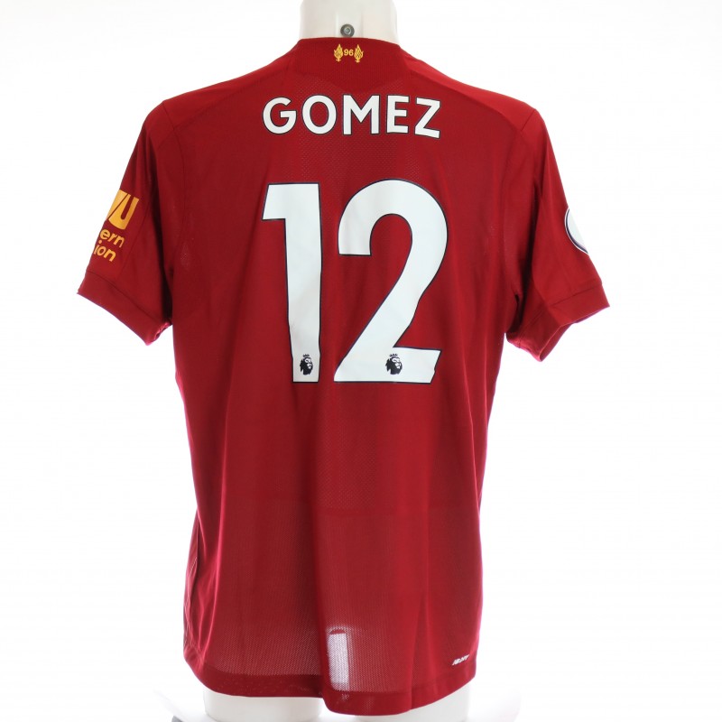 Maglia Gomez Liverpool FC in edizione limitata, 2019/20 – preparata ed autografata