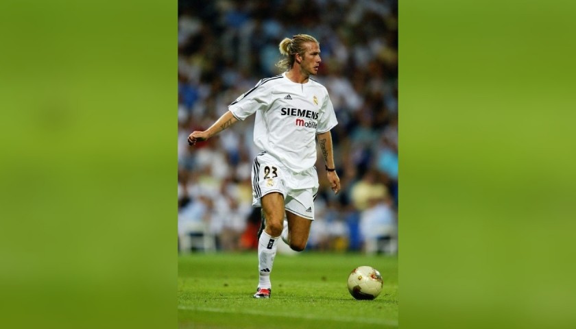 Beckham's Official Real Madrid Signed Shirt, 2003/04