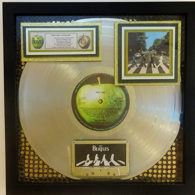 The Beatles 'Abbey Road' Platinum Award