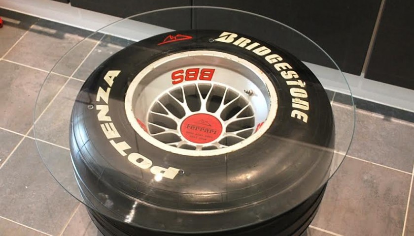 Ferrari F1-2000 Wheel-Tyre Coffee Table