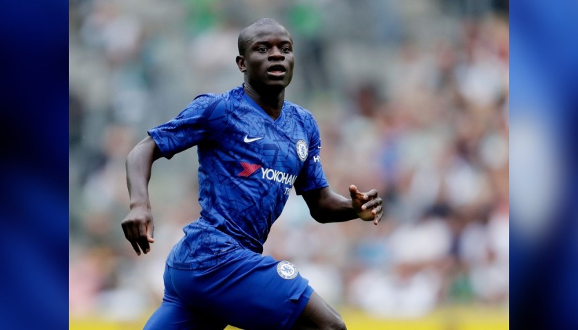 Kante's Official Chelsea Signed Shirt, 2019/20