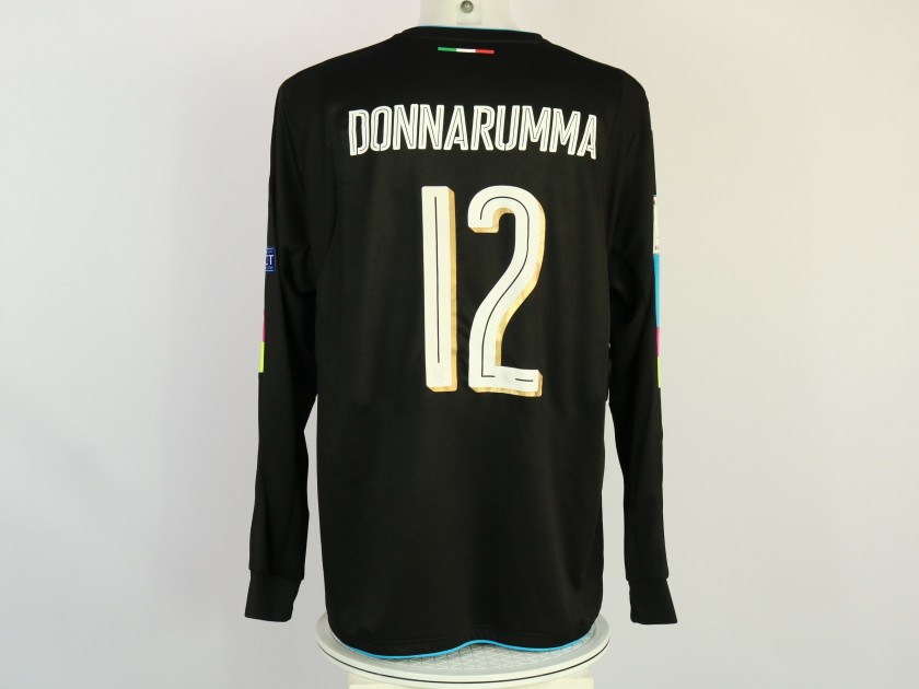 Donnarumma's Match Issued Shirt, Italy vs Albania WC 2018 Qualifiers