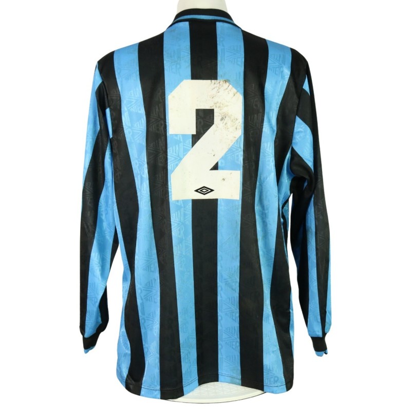 Bergomi's Unwashed Shirt, Inter Milan vs Juventus 1992