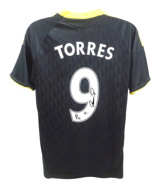 Fernando Torres' Liverpool FC Signed Replica Shirt