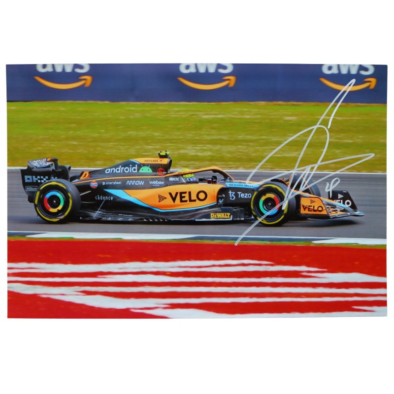 Photograph - Signed by Lando Norris