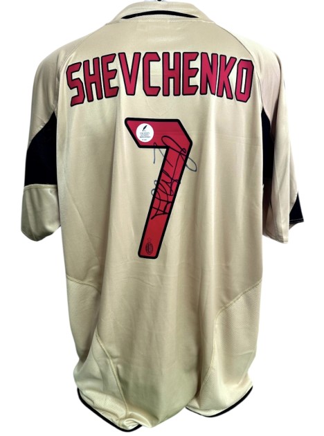 Shevchenko's Milan Signed Official Shirt, 2004/05