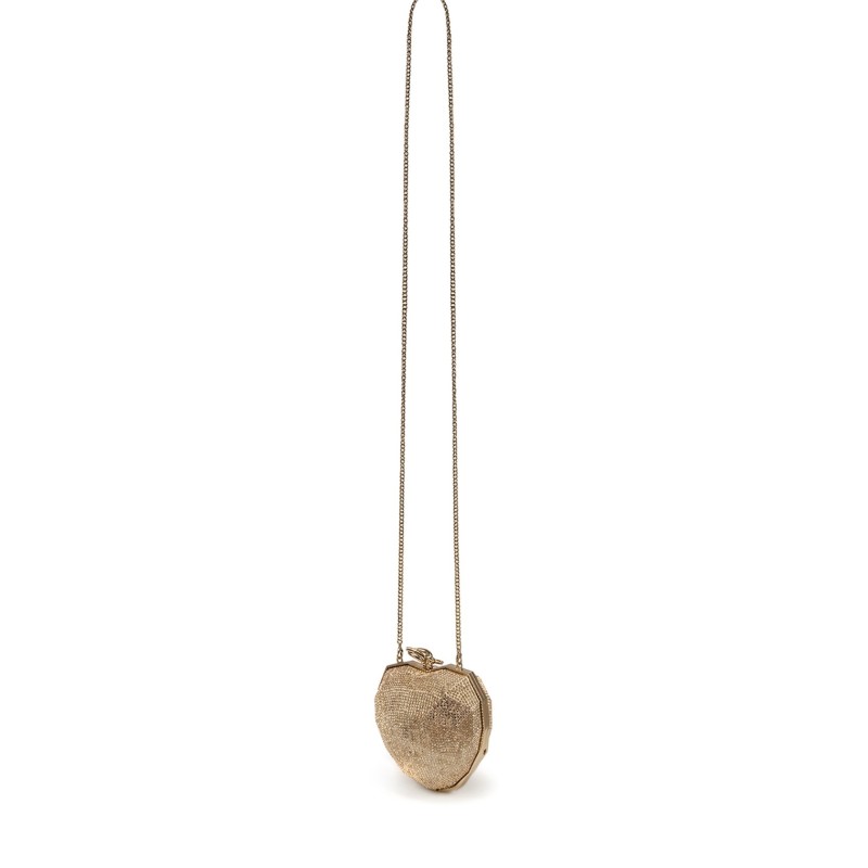 Clutch Faceted Heart - Jimmy Choo