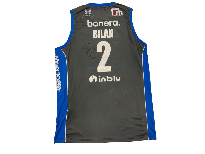 Bilan's Germani Brescia vs Olimpia Milano Signed Unwashed Set, Coppa Italia 2025