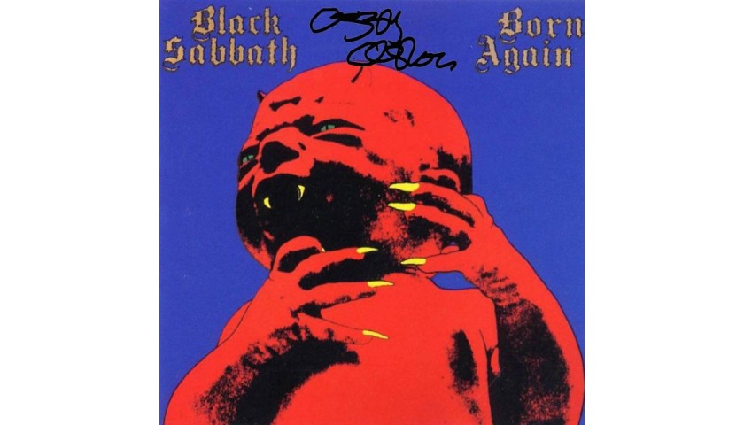 Ozzy Osbourne “Black Sabbath” Album with Digital Signature