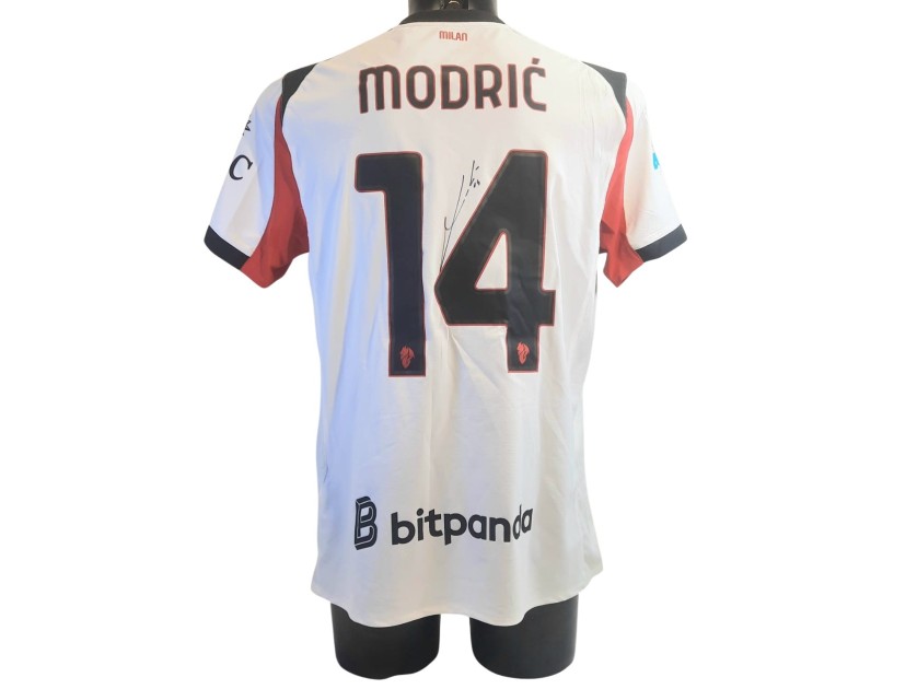Modric's Official Milan Signed Shirt, 2025/26 