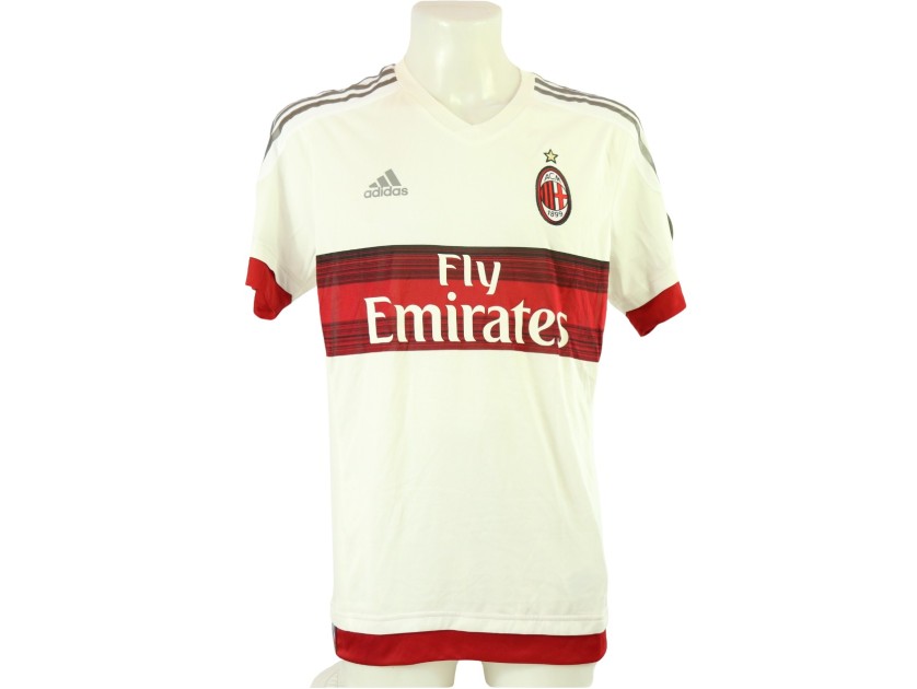 R- Romagnoli's AC Milan Match-Issued Shirt, 2015/16 - CharityStars