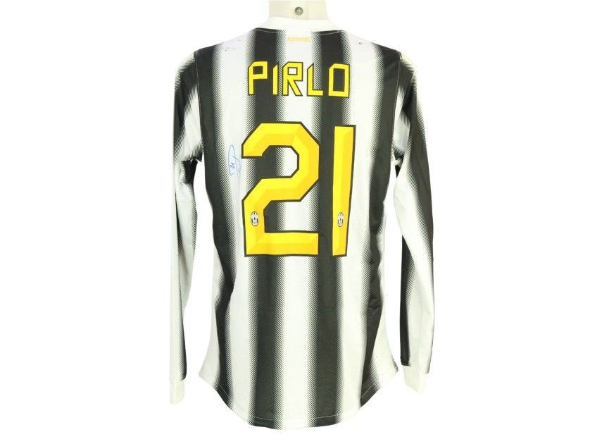 Maglia Pirlo Juventus, preparata 2011/12 - Autografata