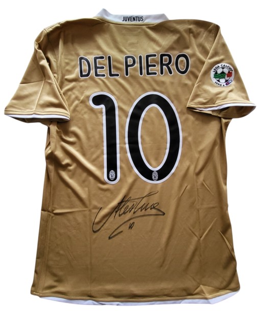 Del Piero's Juventus Signed Issued Shirt, 2008/09