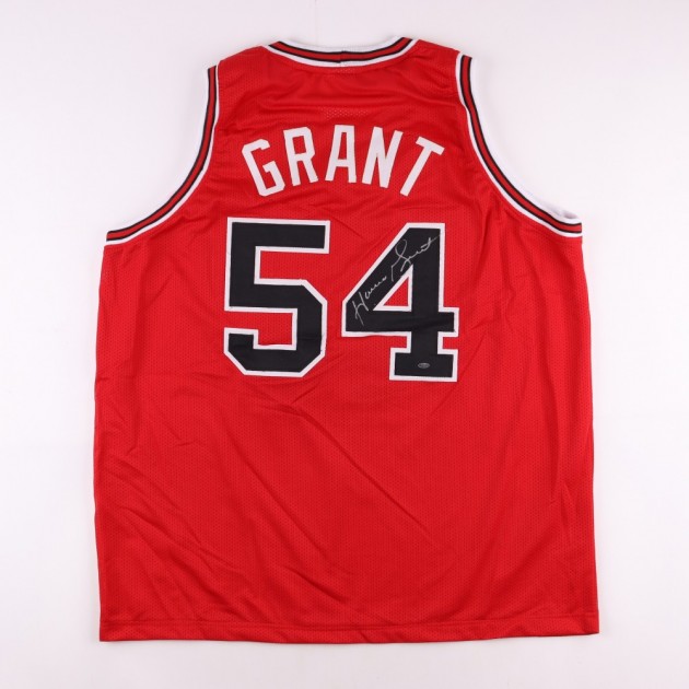 Chicago Bulls Horace Grant Autographed Pro Style White Jersey JSA  Authenticated - Tennzone Sports Memorabilia
