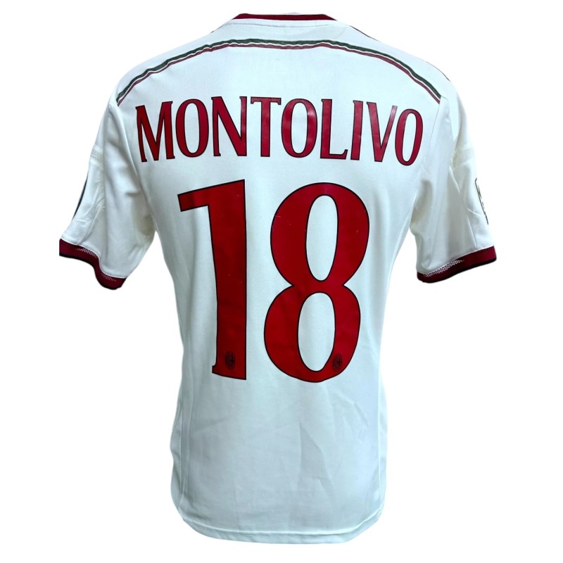 Montolivo's Match-Issued Shirt, Roma vs Milan 2014