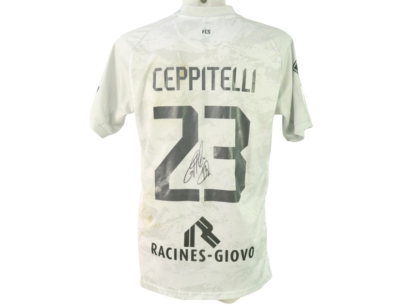 Ceppitelli's Signed Unwashed Shirt, Cosenza vs Südtirol 2024