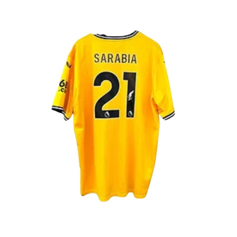 Pablo Sarabia's Wolverhampton Wanderers 2023/24 Signed Official Shirt