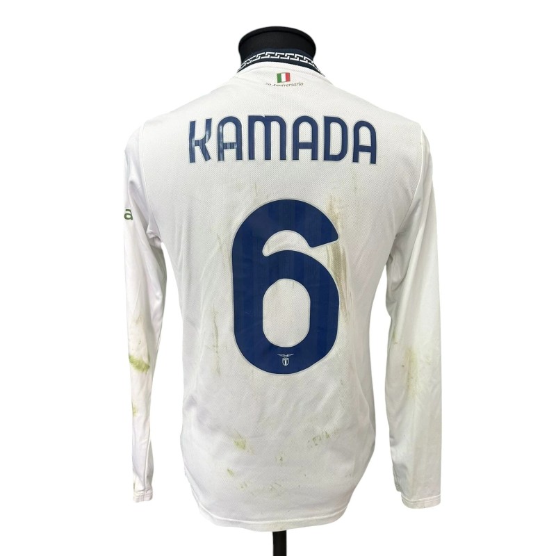 Kamada's Roma vs Lazio Unwashed Shirt, 2024