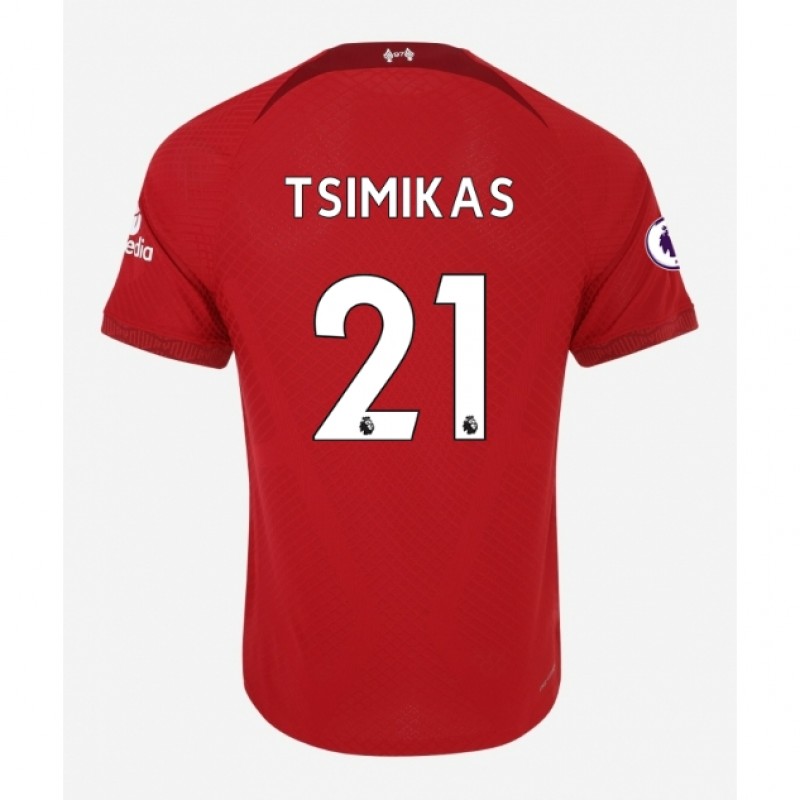 Kostas Tsimikas' Liverpool Match Worn Shirt- Limited-Edition 