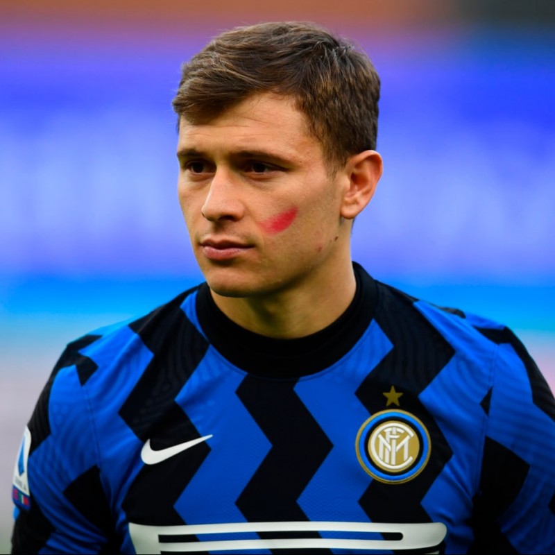 Barella's Inter Signed Match Shirt, 2020/21