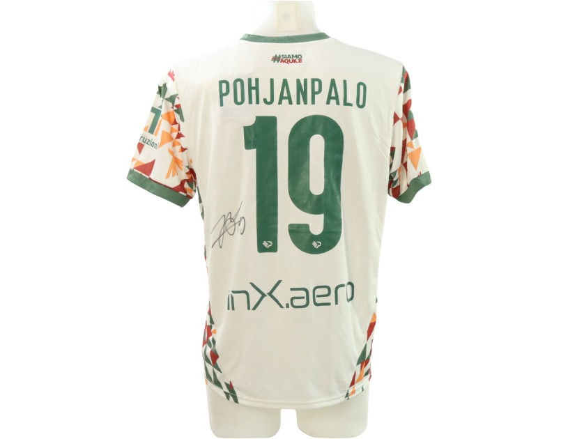 Pohjanpalo's Palermo Signed Official Shirt, 2024/25
