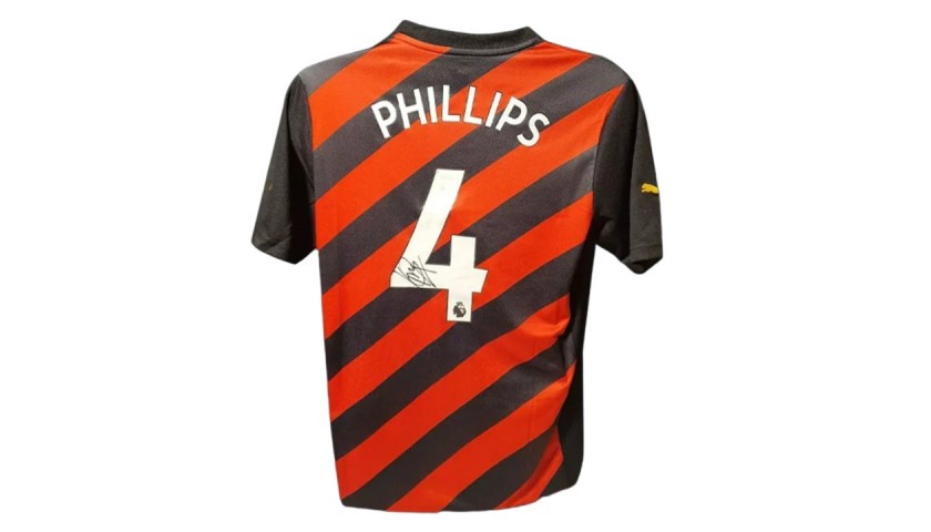 Kalvin Phillips Signed England Shirt - 2020-22, Number 7 Autograph Jersey