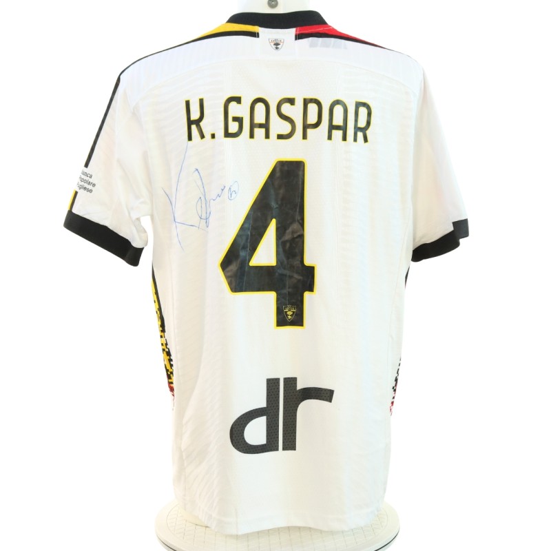 Gaspar's Signed Unwashed Shirt, Roma vs Lecce 2024