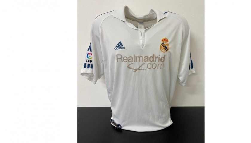 Zinedine Zidane Real Madrid 2002-03 Back Signed Shirt: Gem – The Football  Autograph