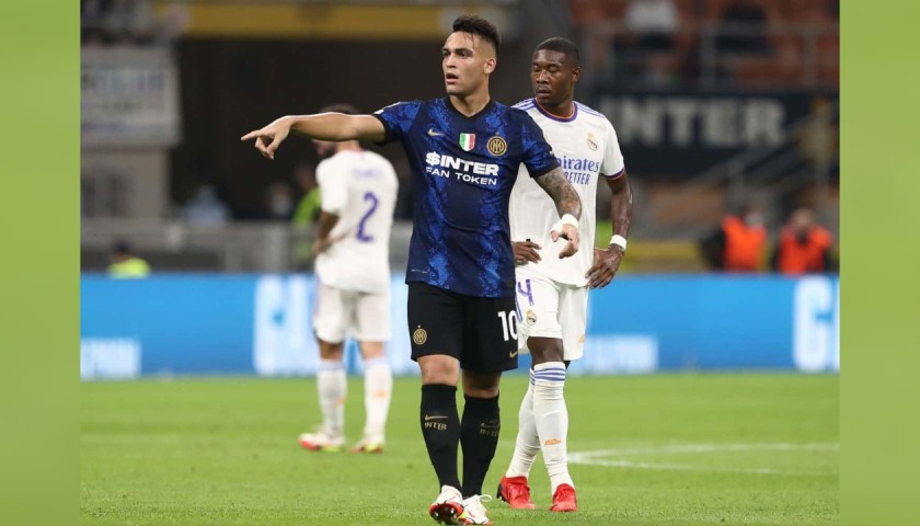 Lautaro's Official Inter Signed Shirt, 2021/22