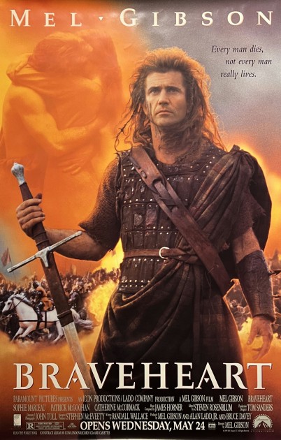 Braveheart (1995) Original Movie Poster – Paramount Pictures Executive Collection