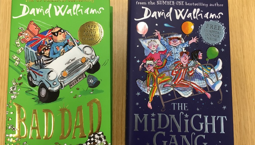 Signed Copies of David Walliams' New Books