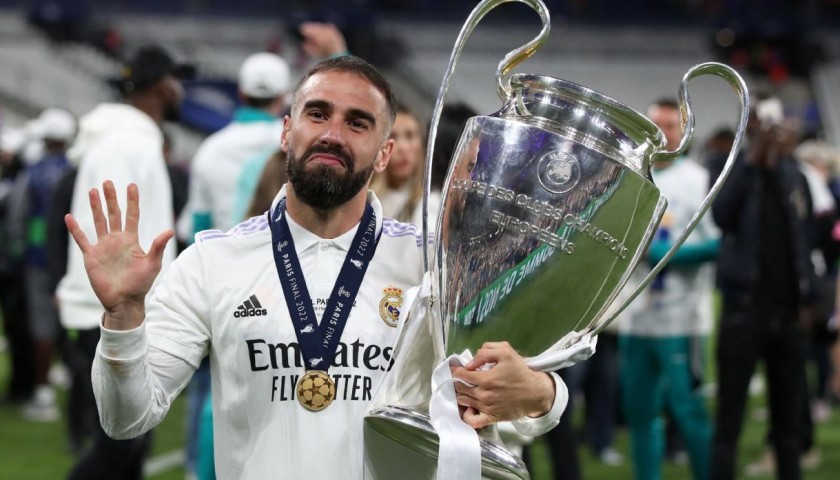 Maglia Dani Carvajal Real Madrid, 2018/2019 - Autografata