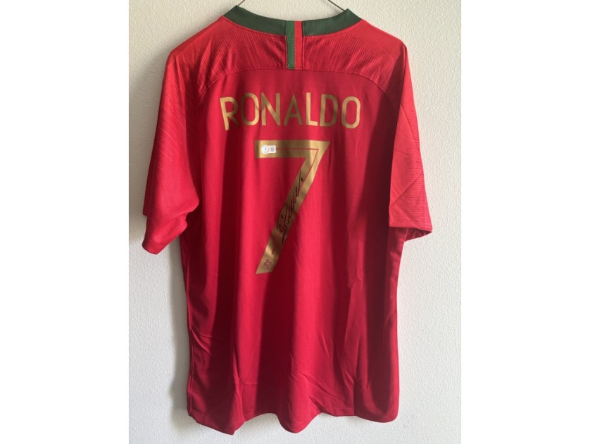 Cristiano Ronaldo Signed Portugal Jersey