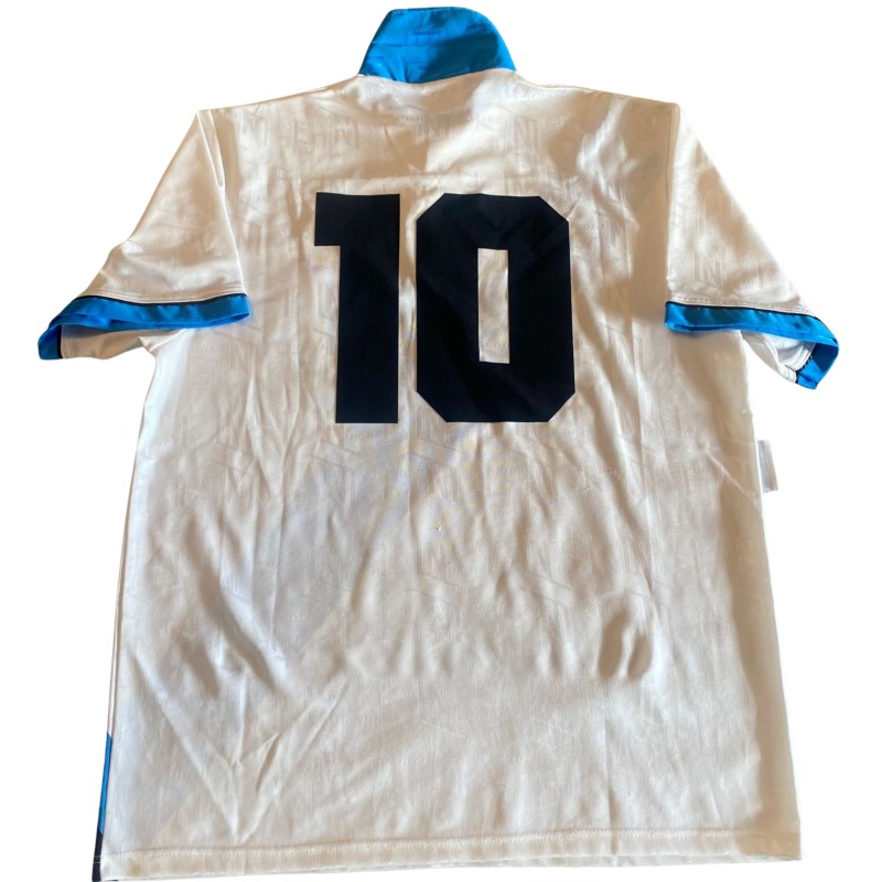 Bergkamp Inter Match-Worn Shirt, 1994/95