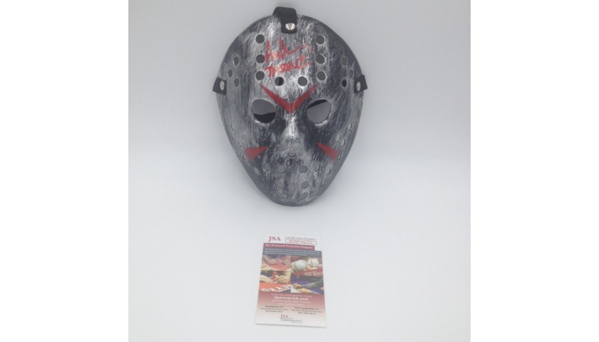 "Friday the 13th" - Signed Jason Voorhees Mask 