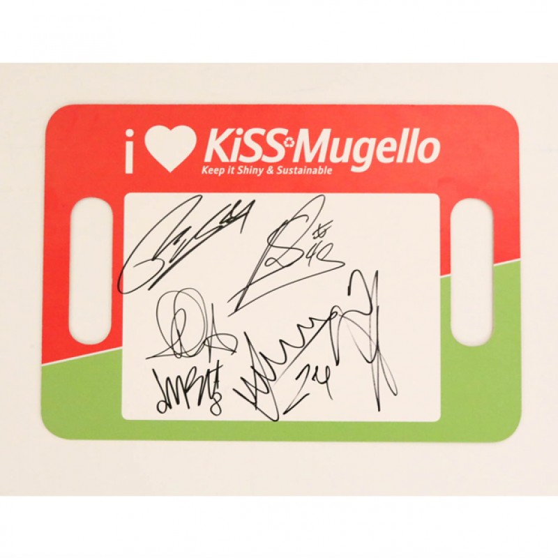 Banner KiSS Mugello - Autografato