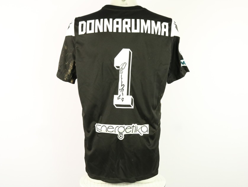 Donnarumma's unwashed Signed Shirt, Triestina vs Padova 2023 