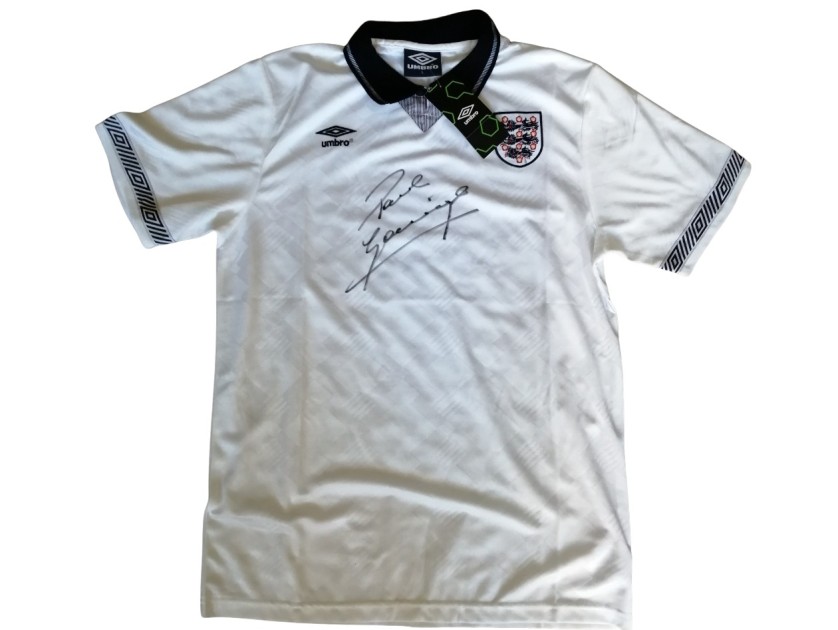 Paul Gascoigne's England 1990 World Cup Signed Shirt