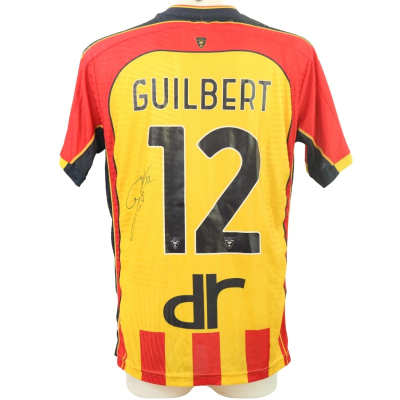 Guilbert's Signed Unwashed Shirt, Lecce vs Hellas Verona 2024