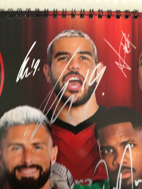 AC Milan Official Calendar 2024 - Signed by the players - CharityStars