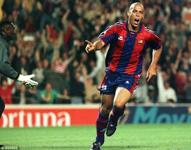 Ronaldo's Barcelona Worn Shirt, 1996/97 - CharityStars