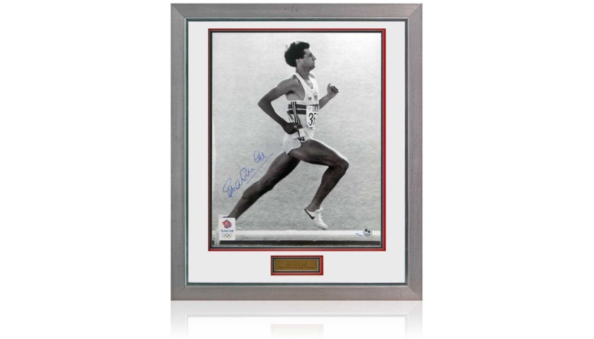 Lord Sebastian Seb Coe Signed Olympic Photograph