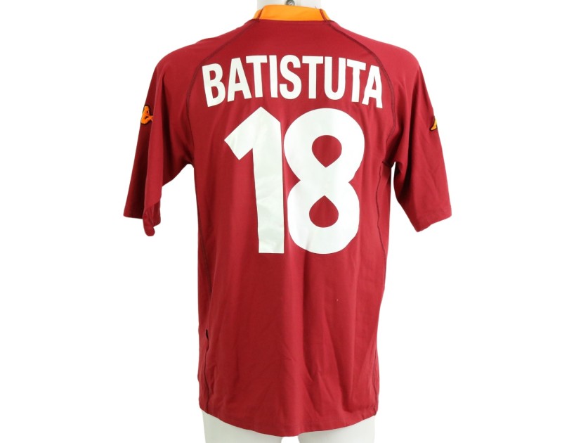 Batistuta Official AS Roma Shirt, 2000/01