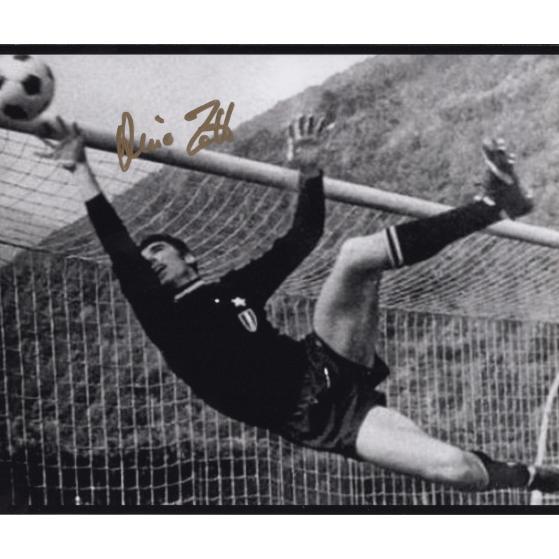 Photograph Signed by Dino Zoff