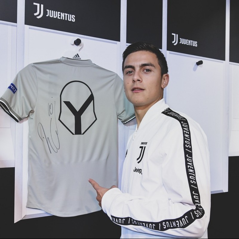 Dybala's Juventus "Here to Create" Signed Shirt
