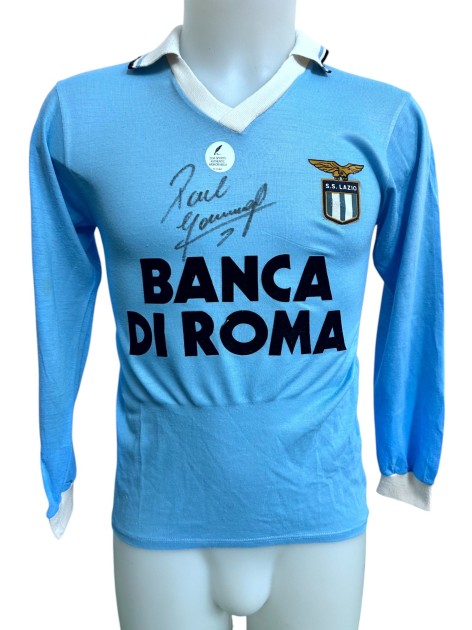 Lazio Replica Shirt, 1993/94 - Signed by Gascoigne